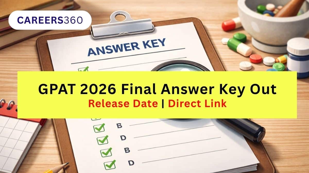 GPAT 2026 Final Answer Key Out: Download Official PDF